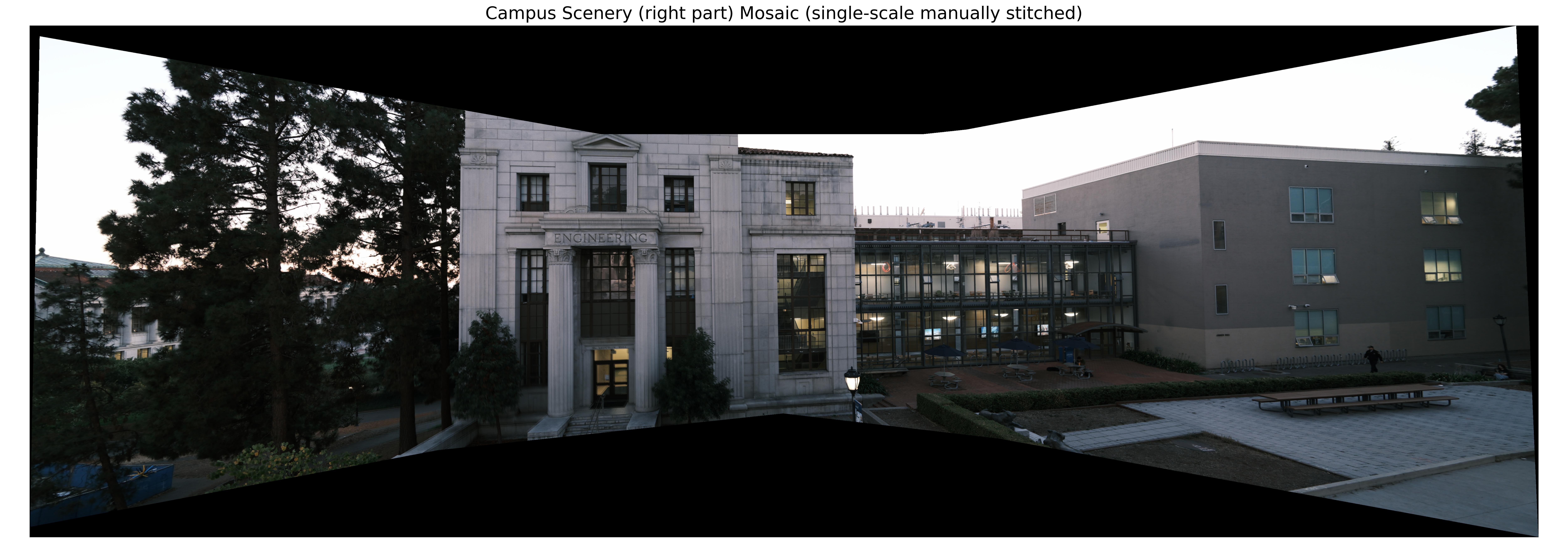 Campus Scenery Mosaic (Right)