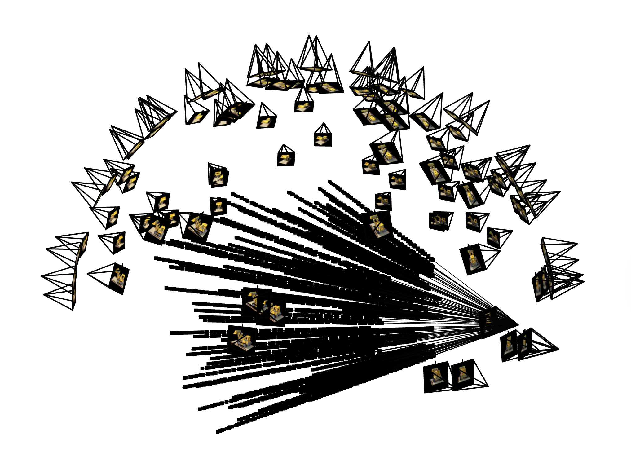 ray and point sampling