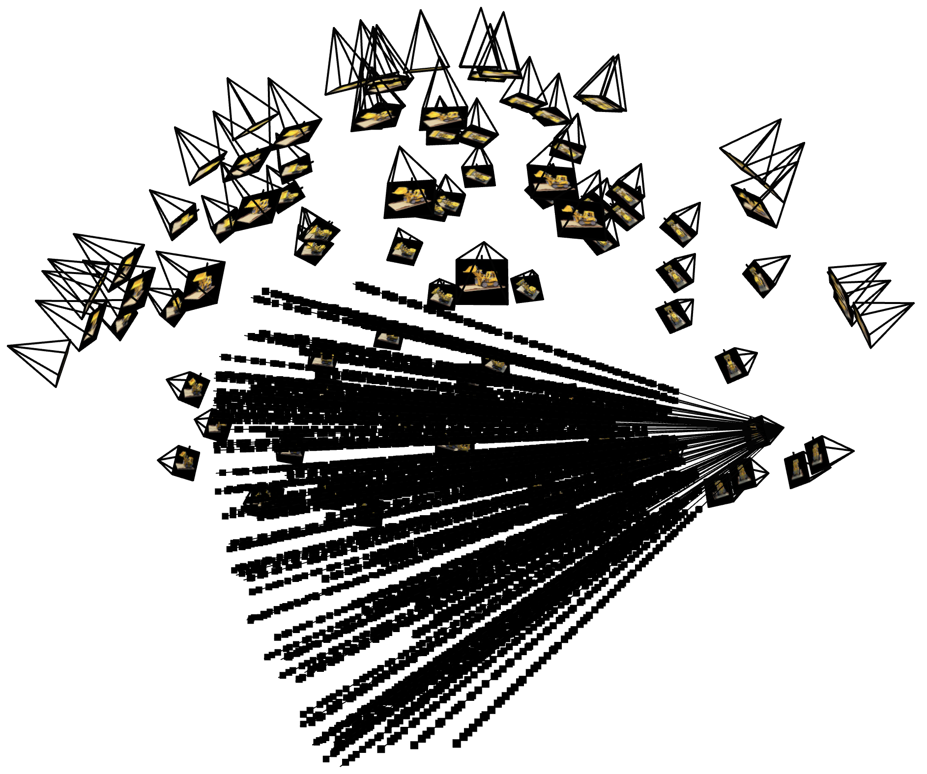 ray and point sampling